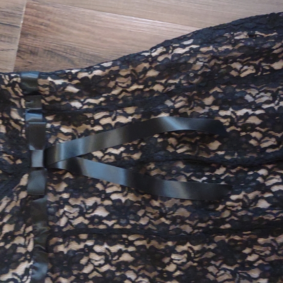 Perceptions Black Lace Dress size 14 - Picture 4 of 6